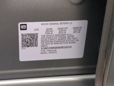 2022 Cadillac CT5-V V-Series Blackwing