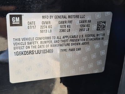 2018 Cadillac CT6 Luxury AWD