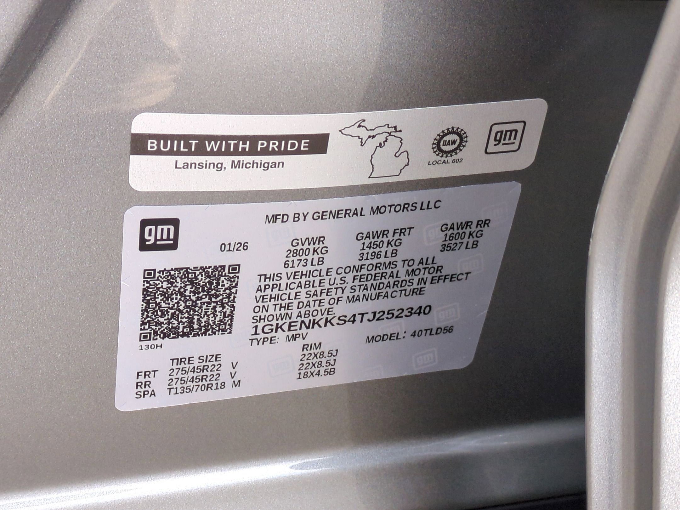 2026 GMC Acadia Elevation