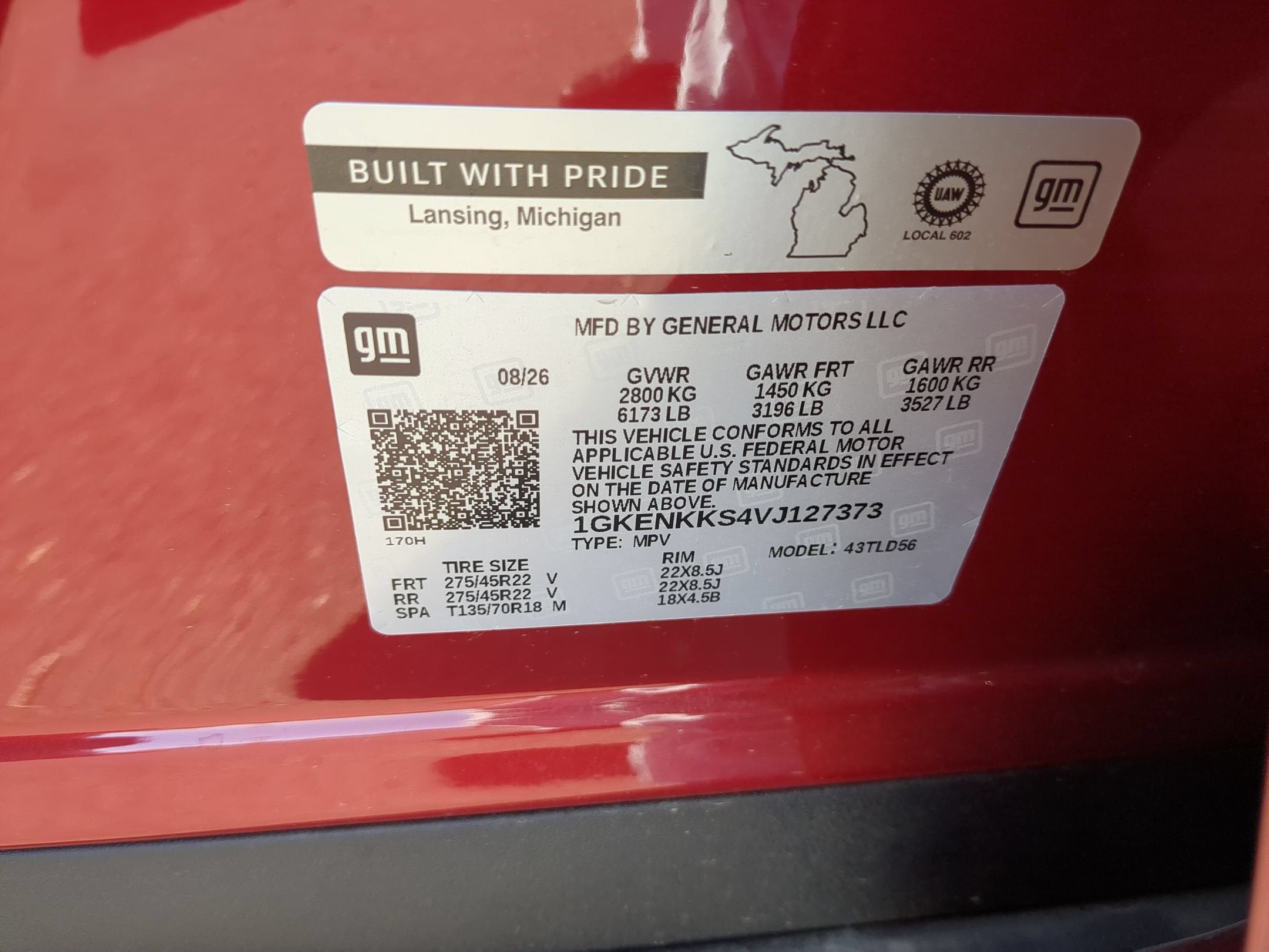 2027 GMC Acadia Elevation