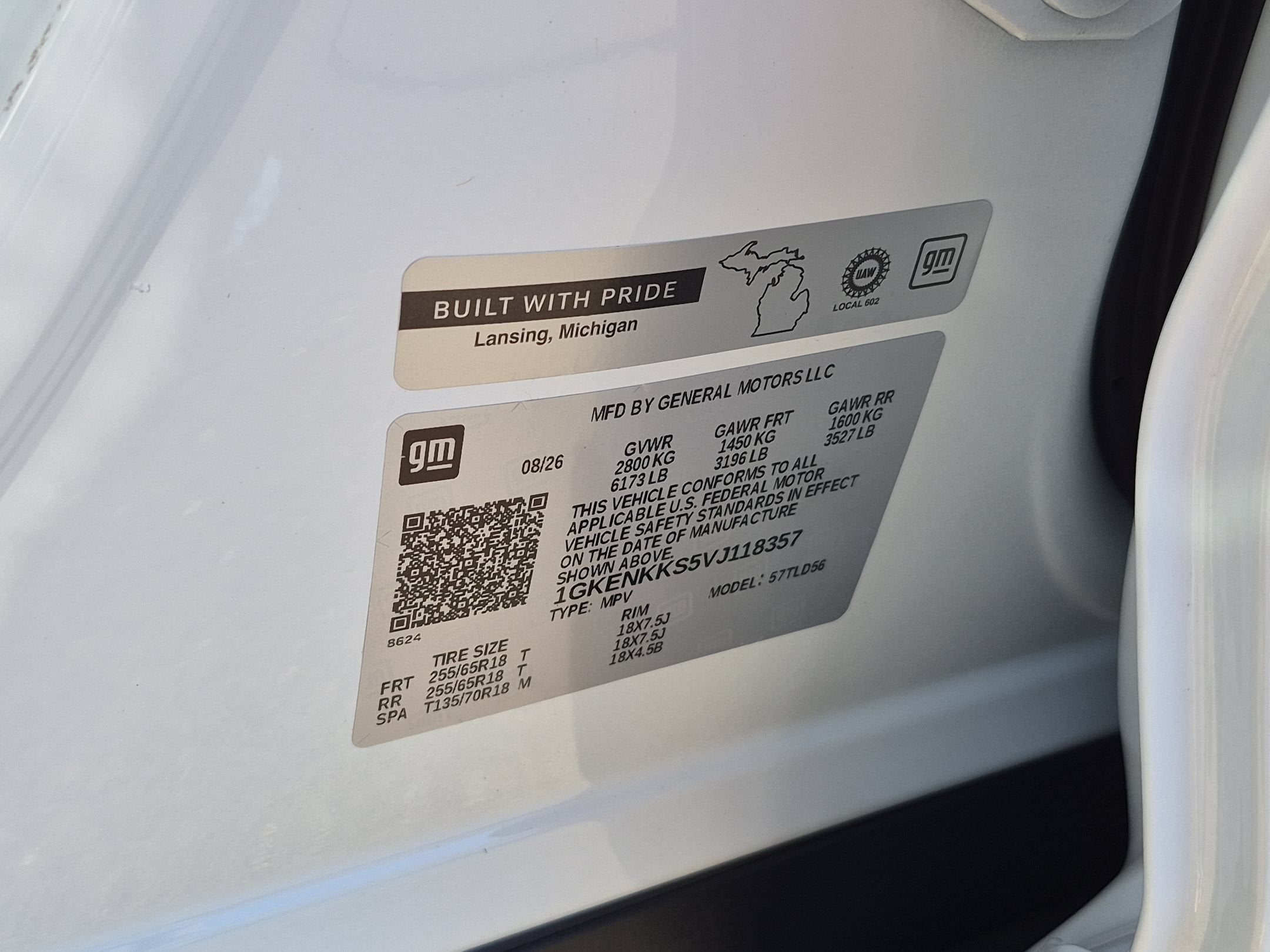 2027 GMC Acadia Elevation