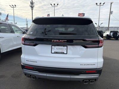 2026 GMC Acadia Elevation