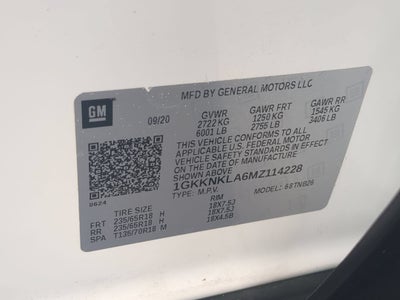 2021 GMC Acadia SLE
