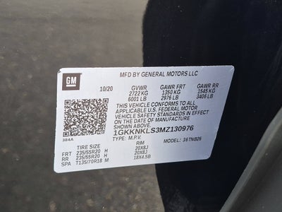 2021 GMC Acadia SLE