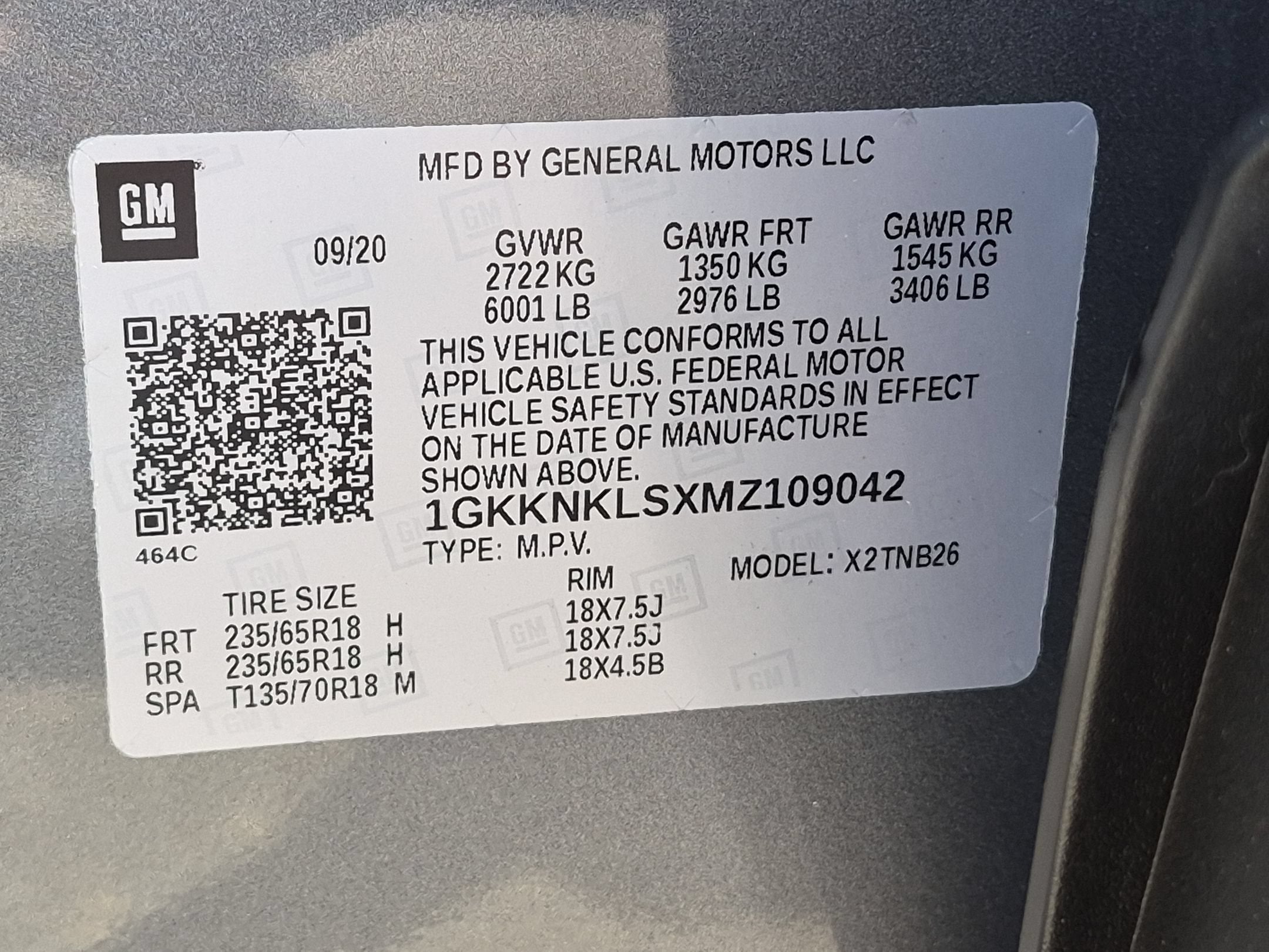 2021 GMC Acadia SLE