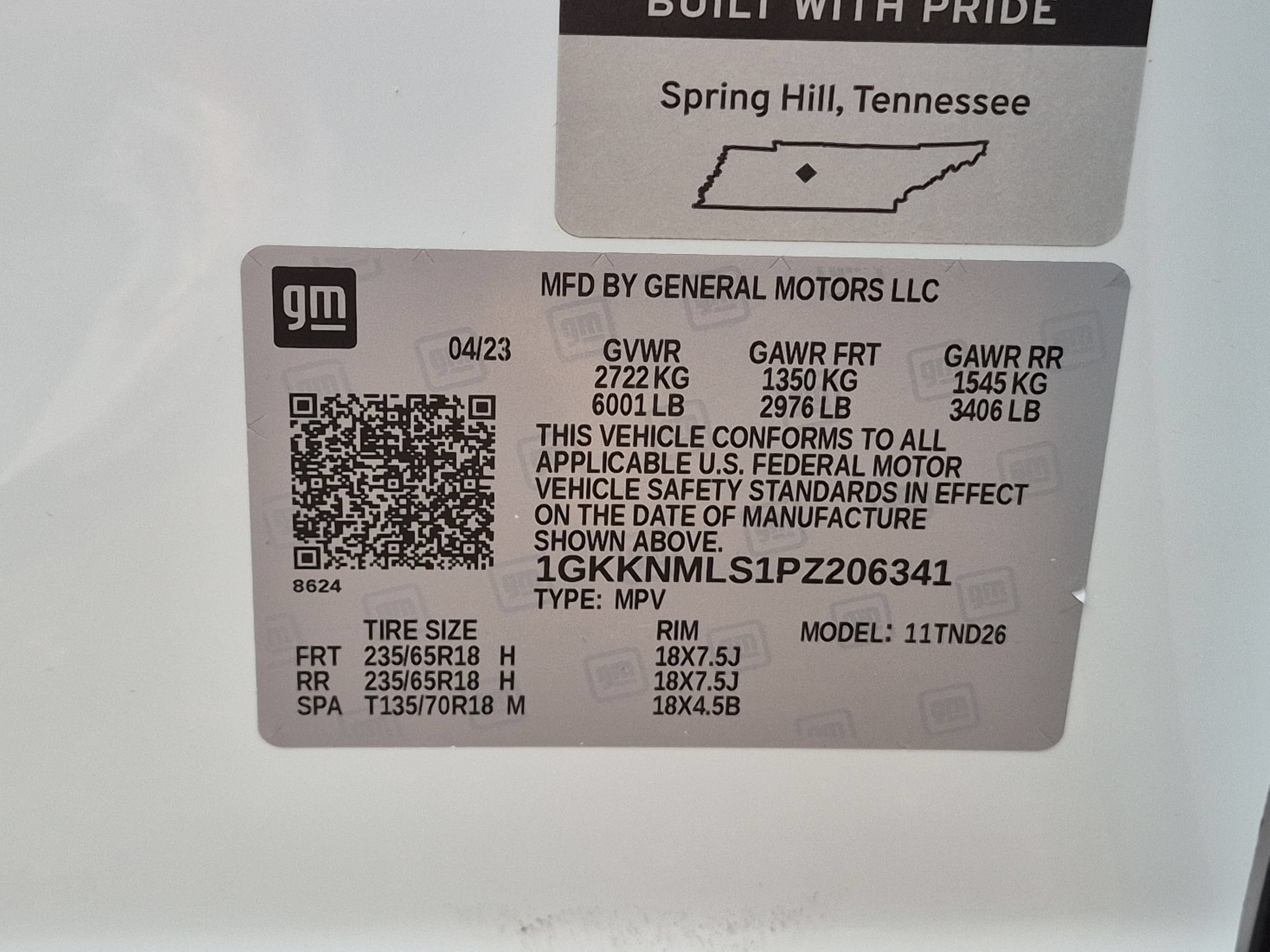 2023 GMC Acadia SLT