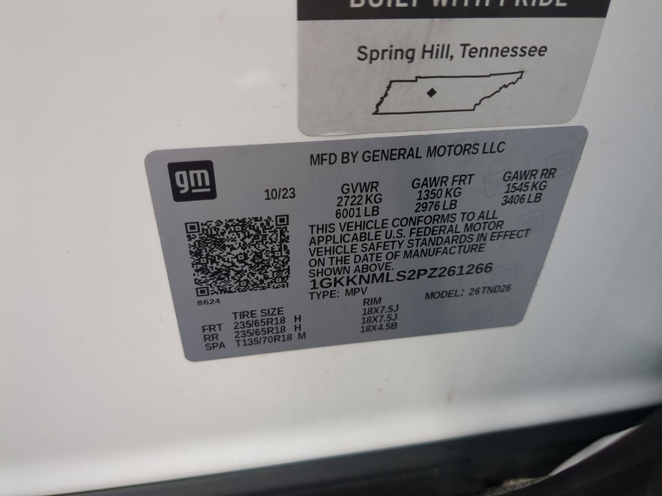 2023 GMC Acadia SLT
