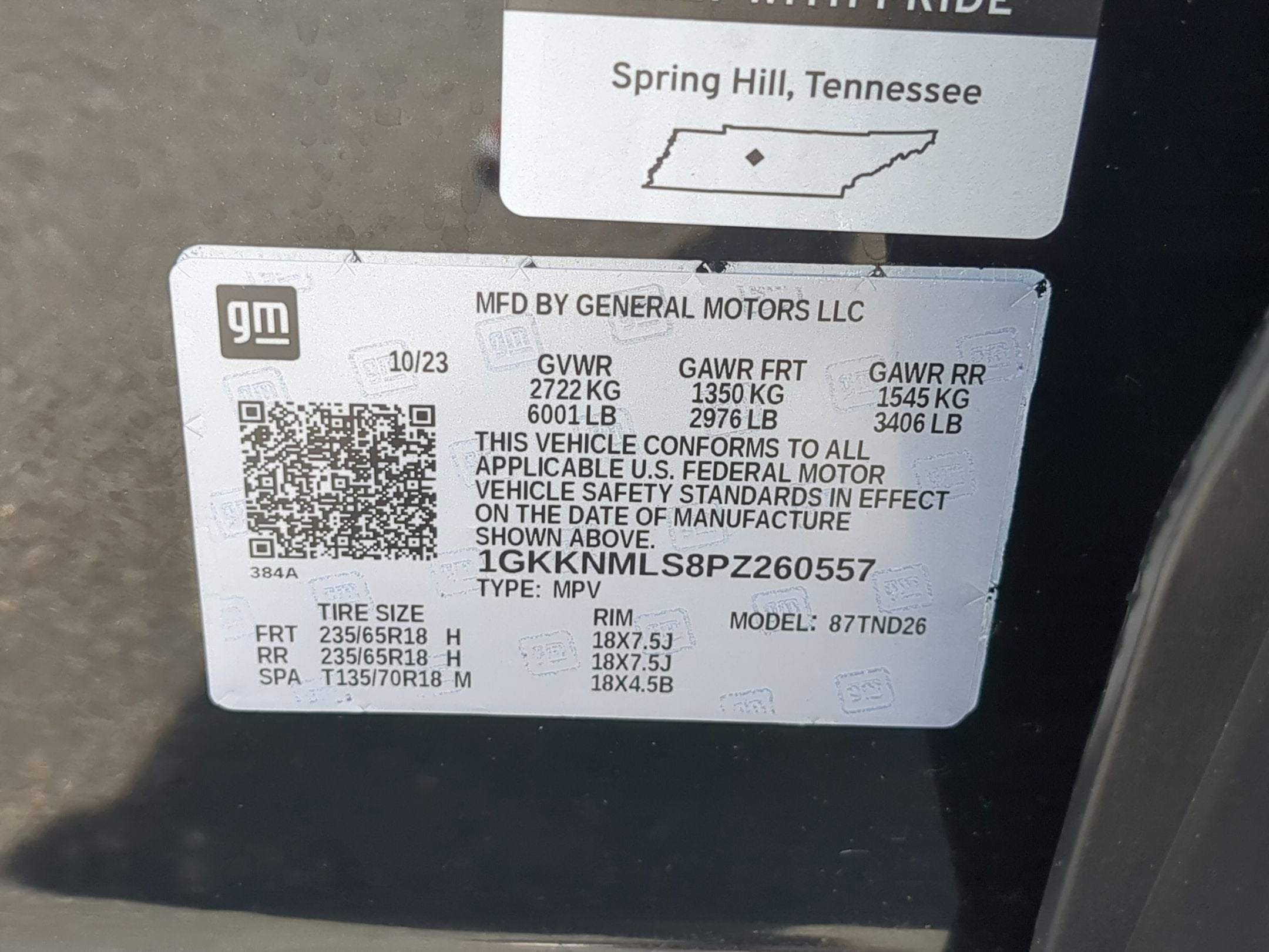 2023 GMC Acadia SLT