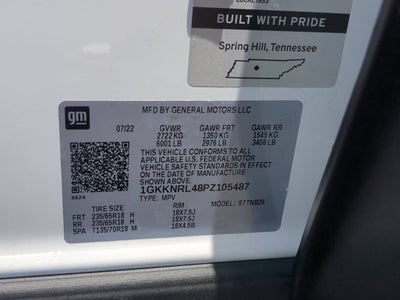 2023 GMC Acadia SLE