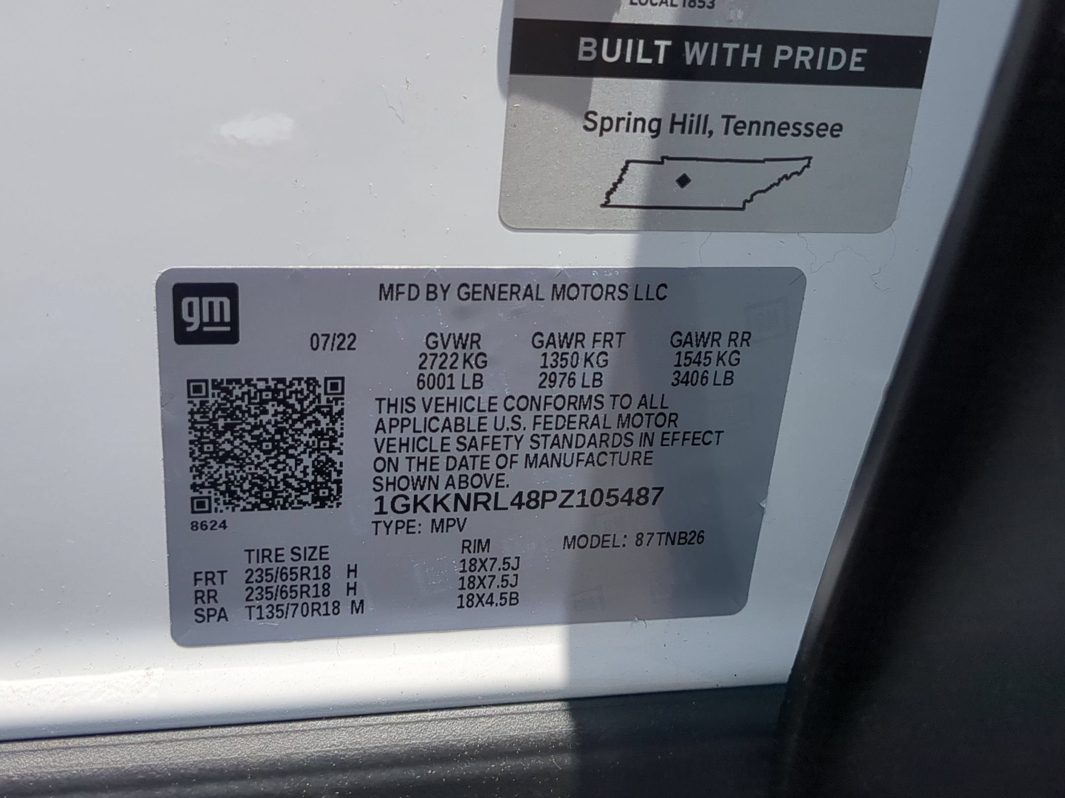 2023 GMC Acadia SLE