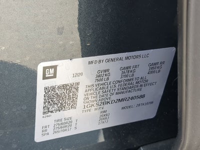 2021 GMC Yukon SLT