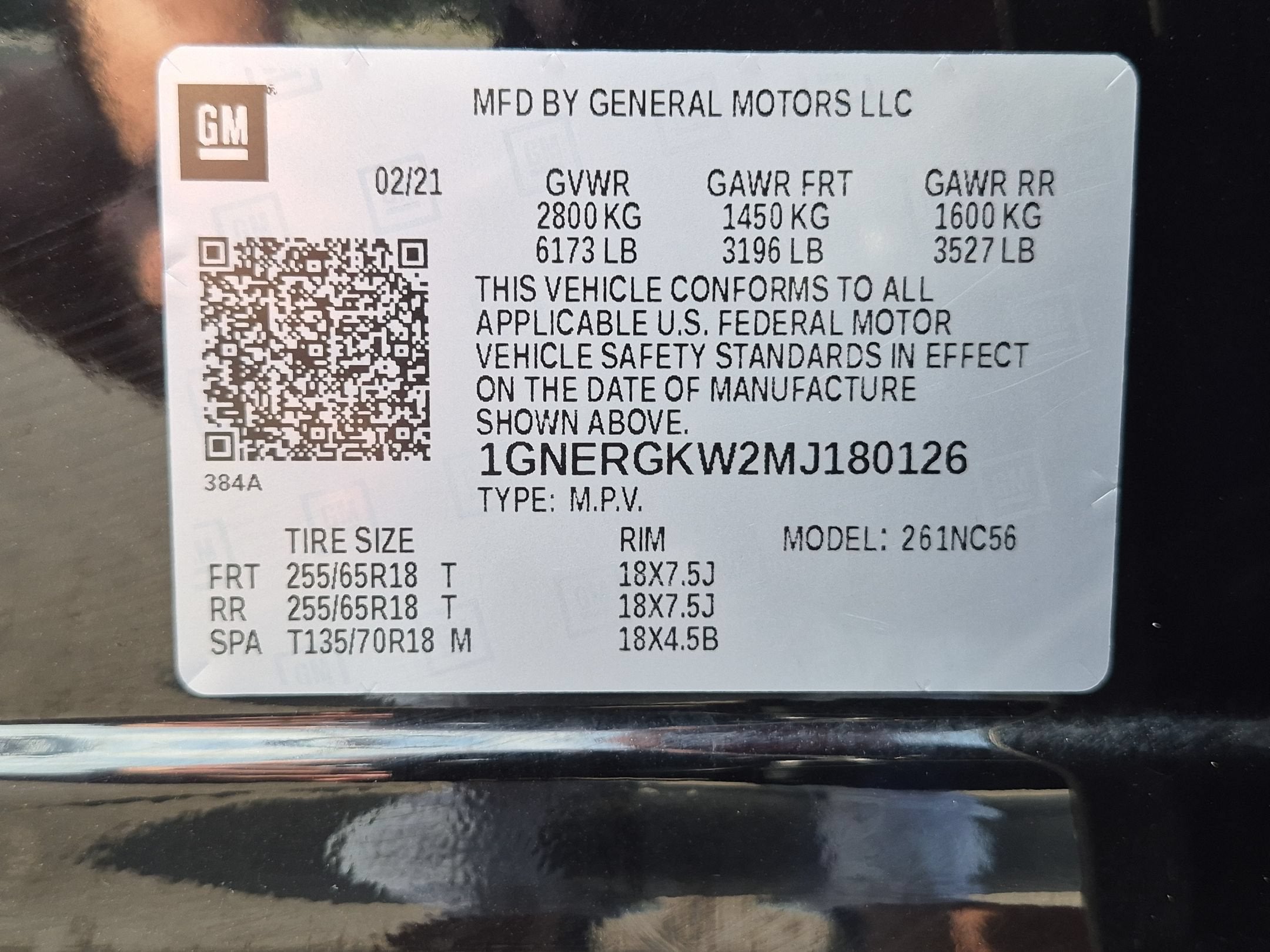 2021 Chevrolet Traverse LT Cloth