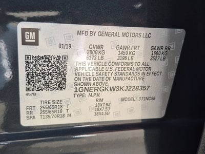 2019 Chevrolet Traverse LT Cloth