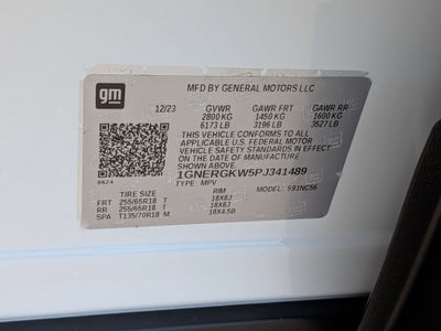 2023 Chevrolet Traverse LT Cloth