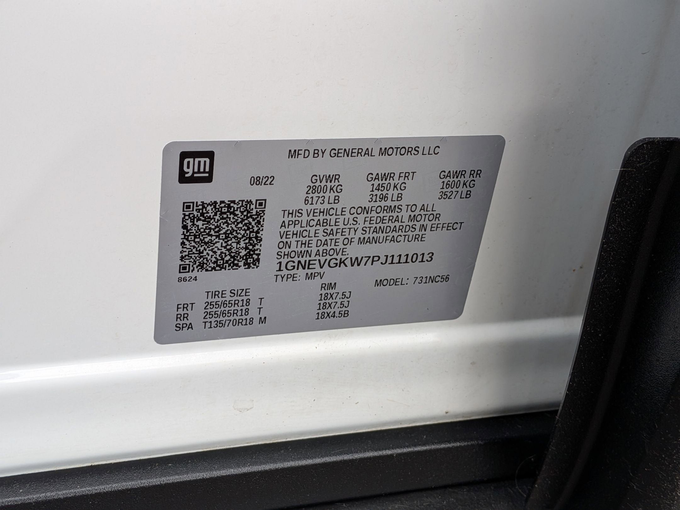 2023 Chevrolet Traverse LT Cloth