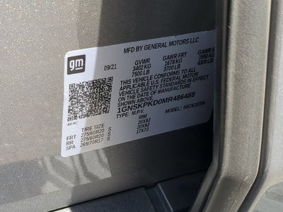 2021 Chevrolet Tahoe Z71