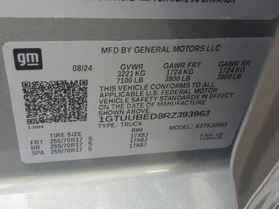 2024 GMC Sierra 1500 SLE