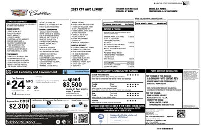 2023 Cadillac XT4 Luxury