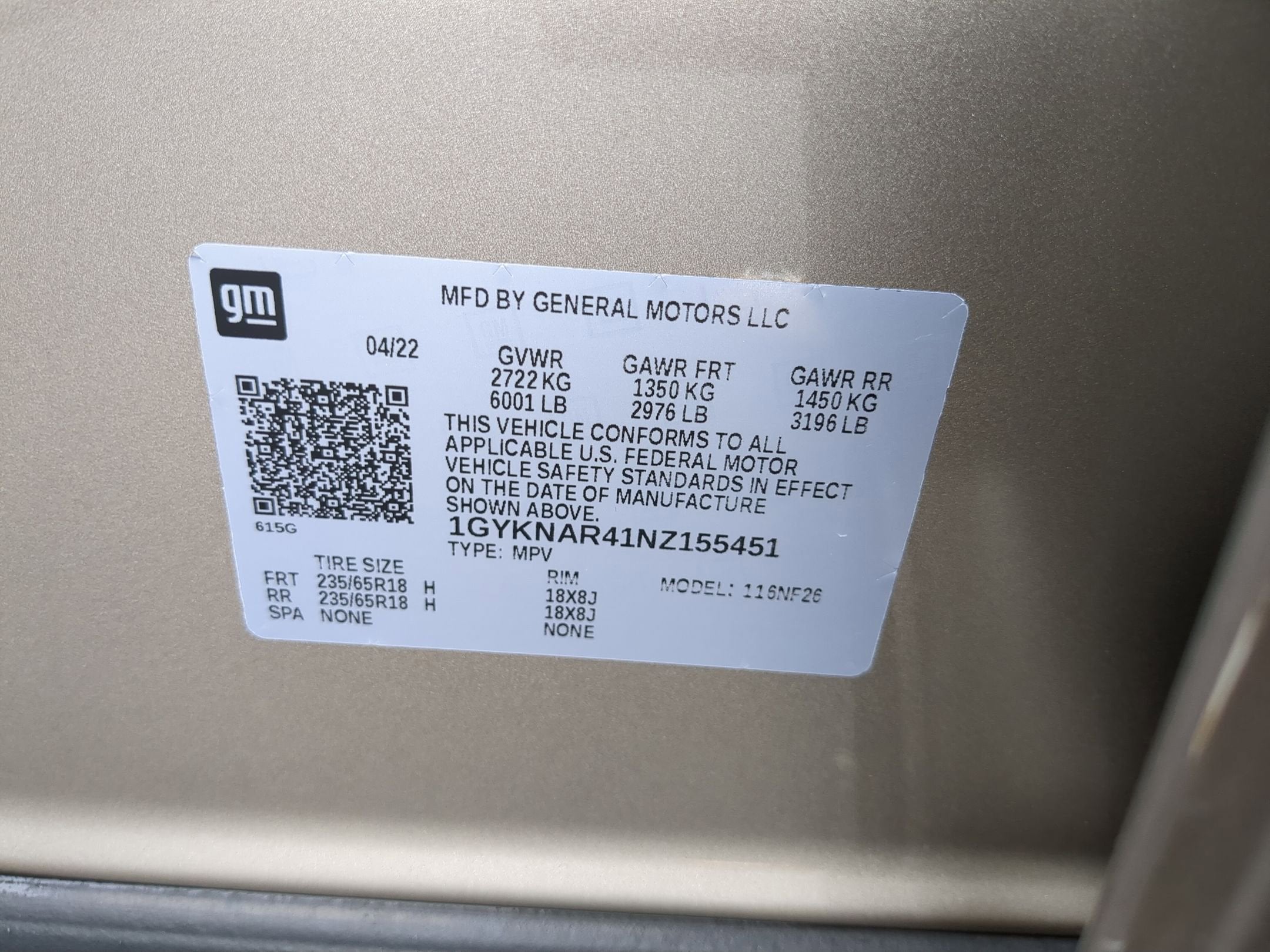 2022 Cadillac XT5 Luxury