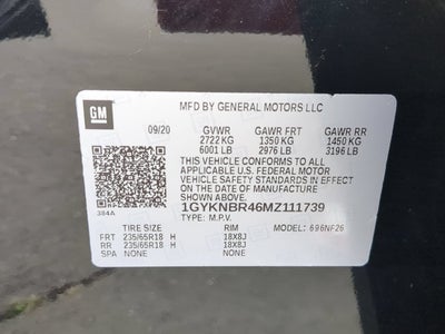 2021 Cadillac XT5 AWD Luxury