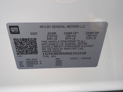 2022 Cadillac XT5 Premium Luxury