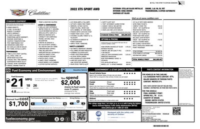 2022 Cadillac XT5 Sport