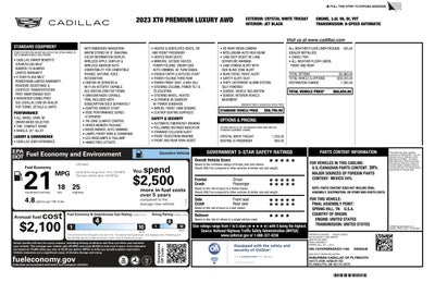 2023 Cadillac XT6 Premium Luxury