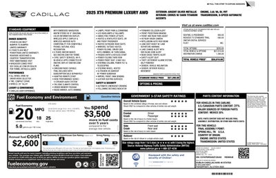 2025 Cadillac XT6 Premium Luxury