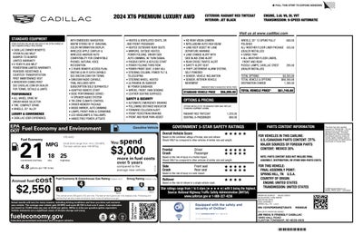 2024 Cadillac XT6 Premium Luxury
