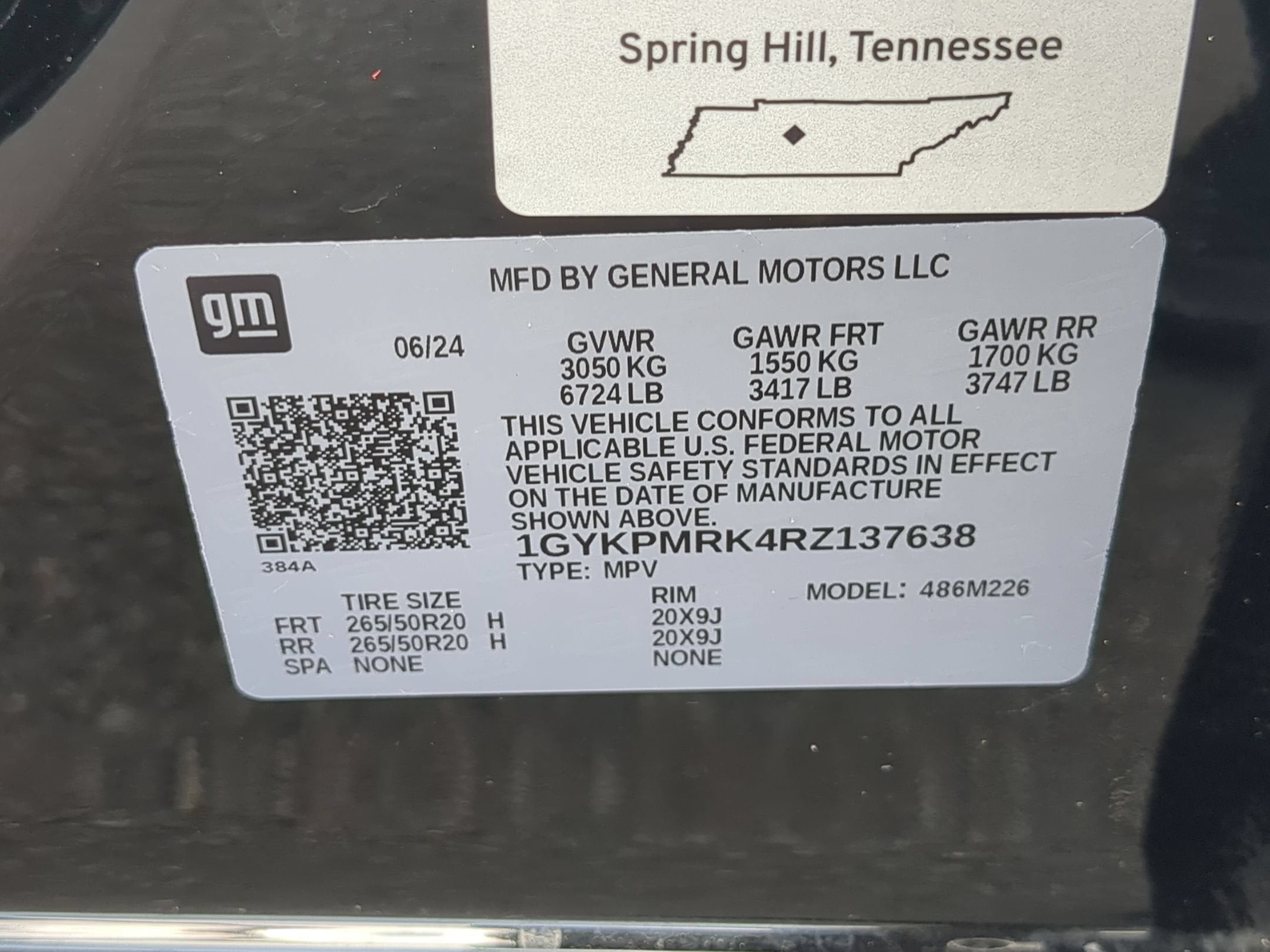2024 Cadillac LYRIQ Tech