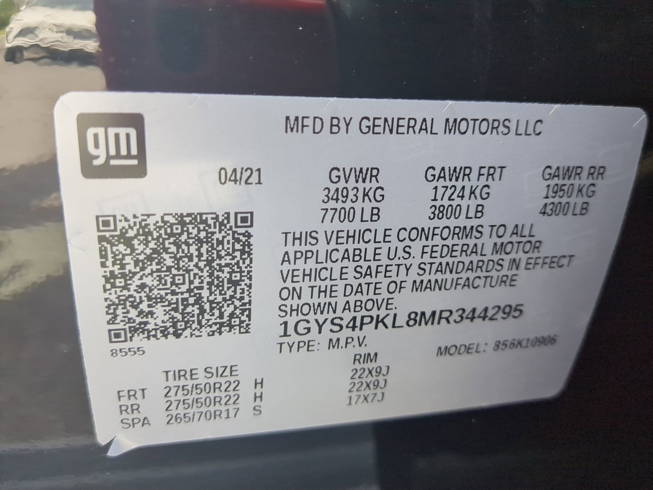 2021 Cadillac Escalade ESV Sport