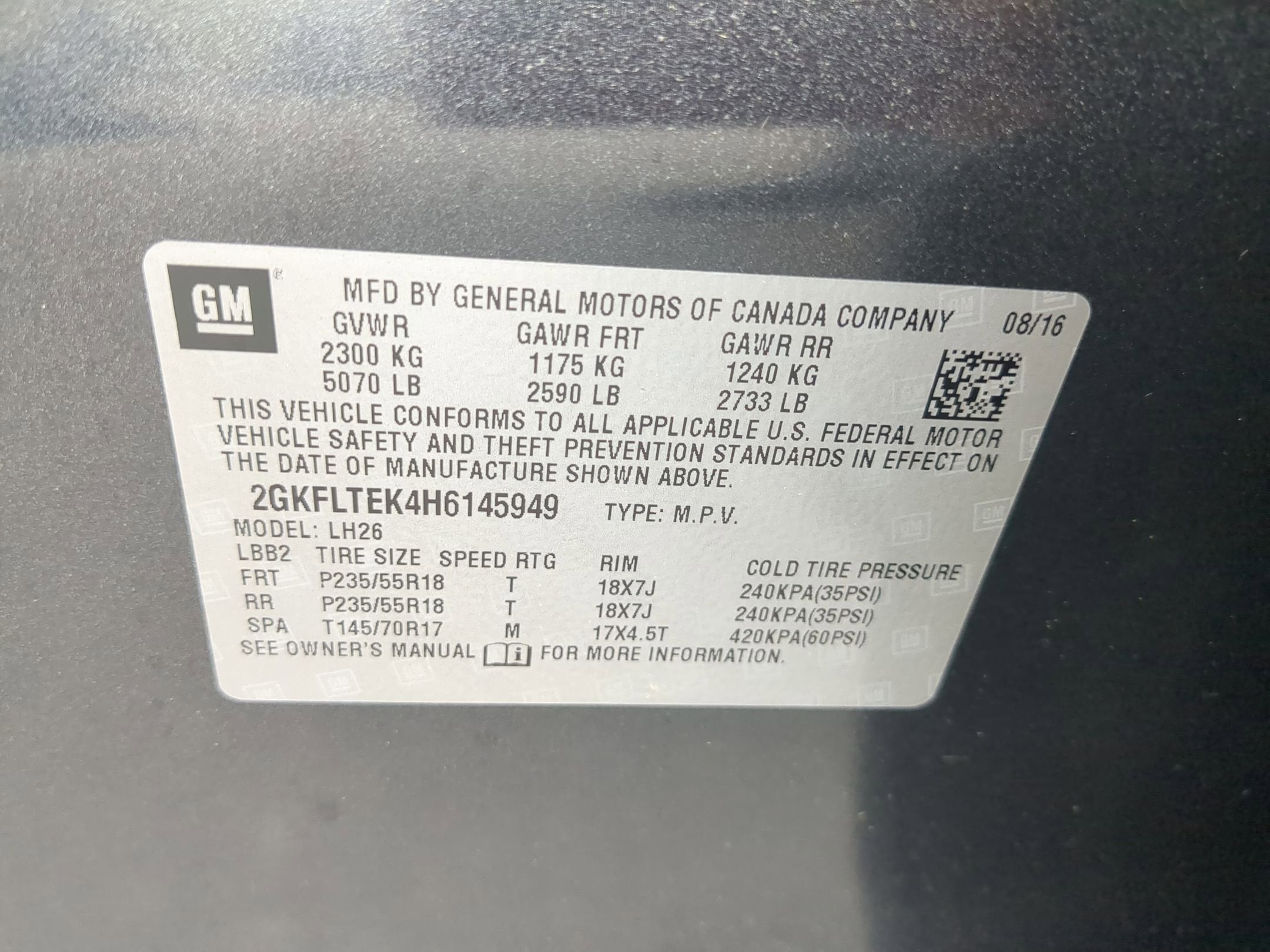 2017 GMC Terrain SLE