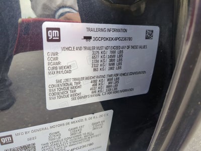 2023 Chevrolet Silverado 1500 LT (2FL)