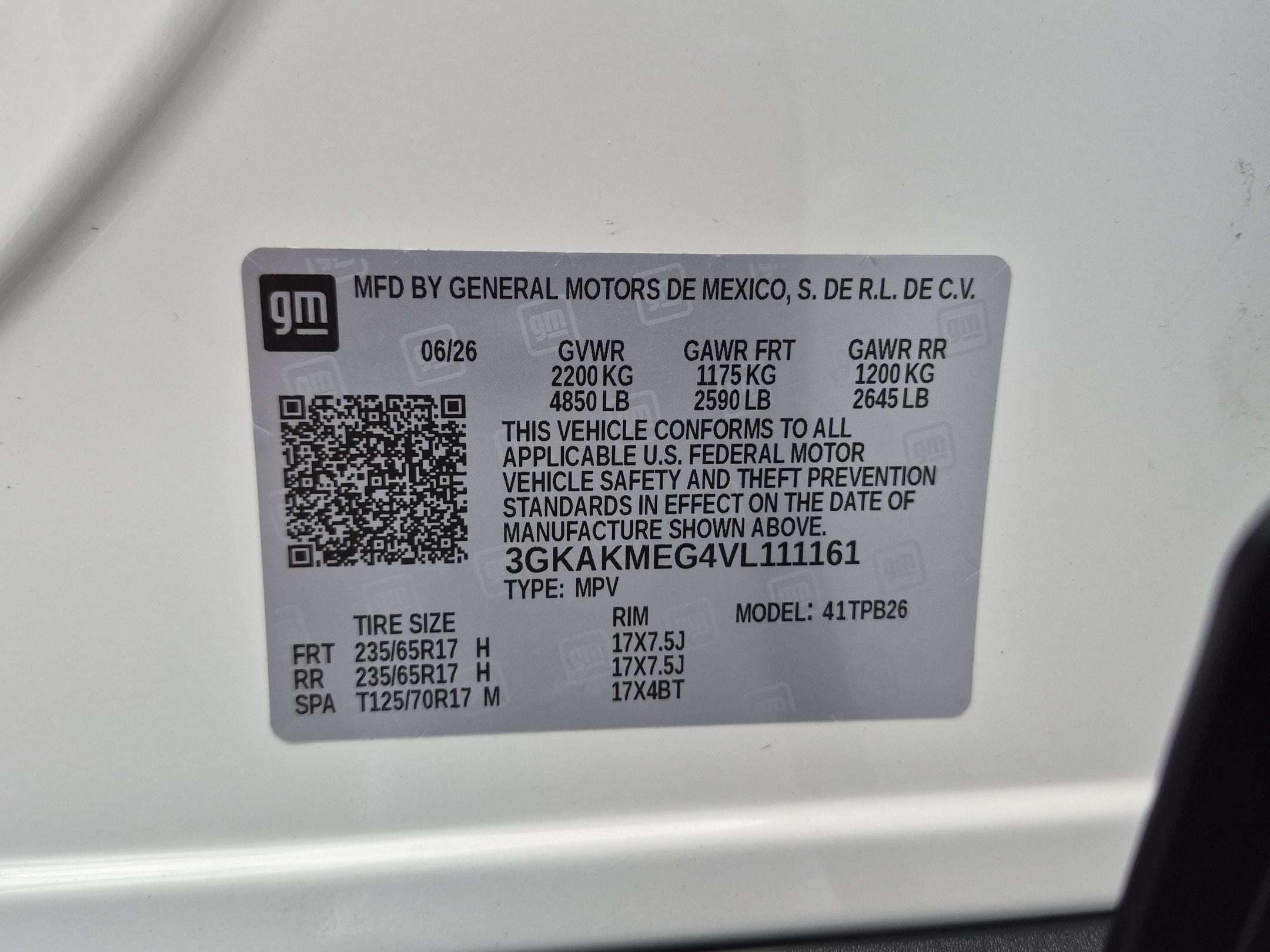 2027 GMC Terrain Elevation