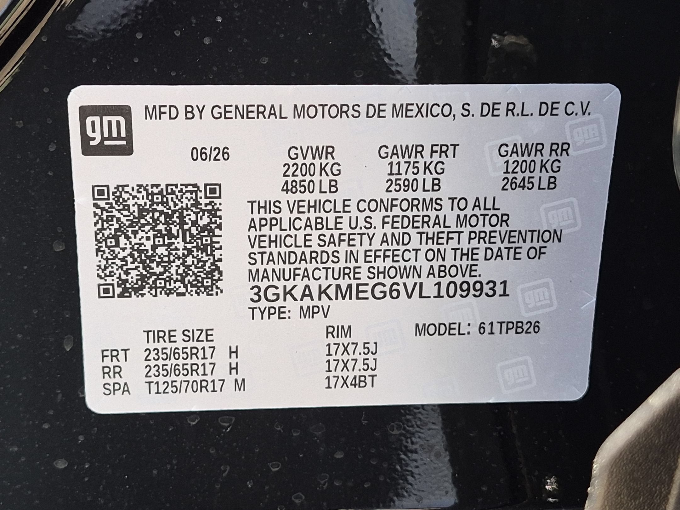 2027 GMC Terrain Elevation