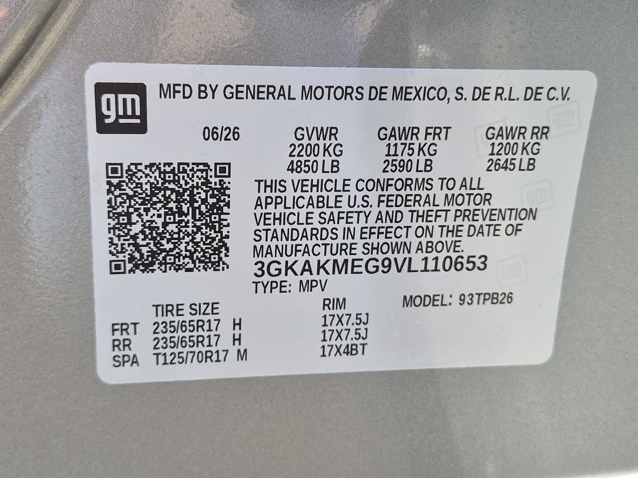 2027 GMC Terrain Elevation
