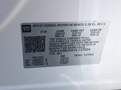 2027 GMC Terrain Elevation