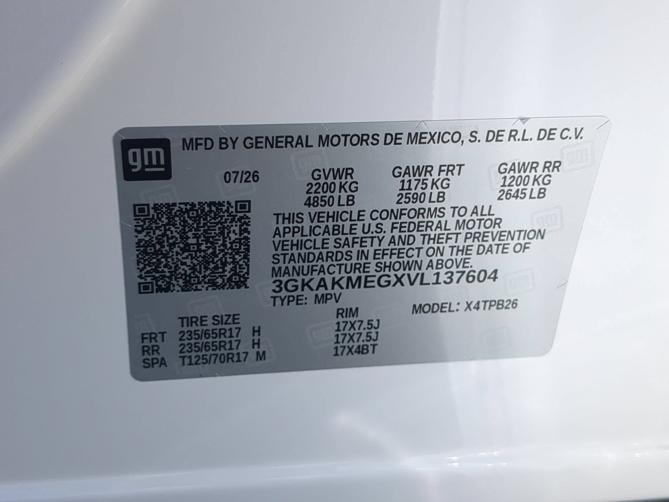 2027 GMC Terrain Elevation