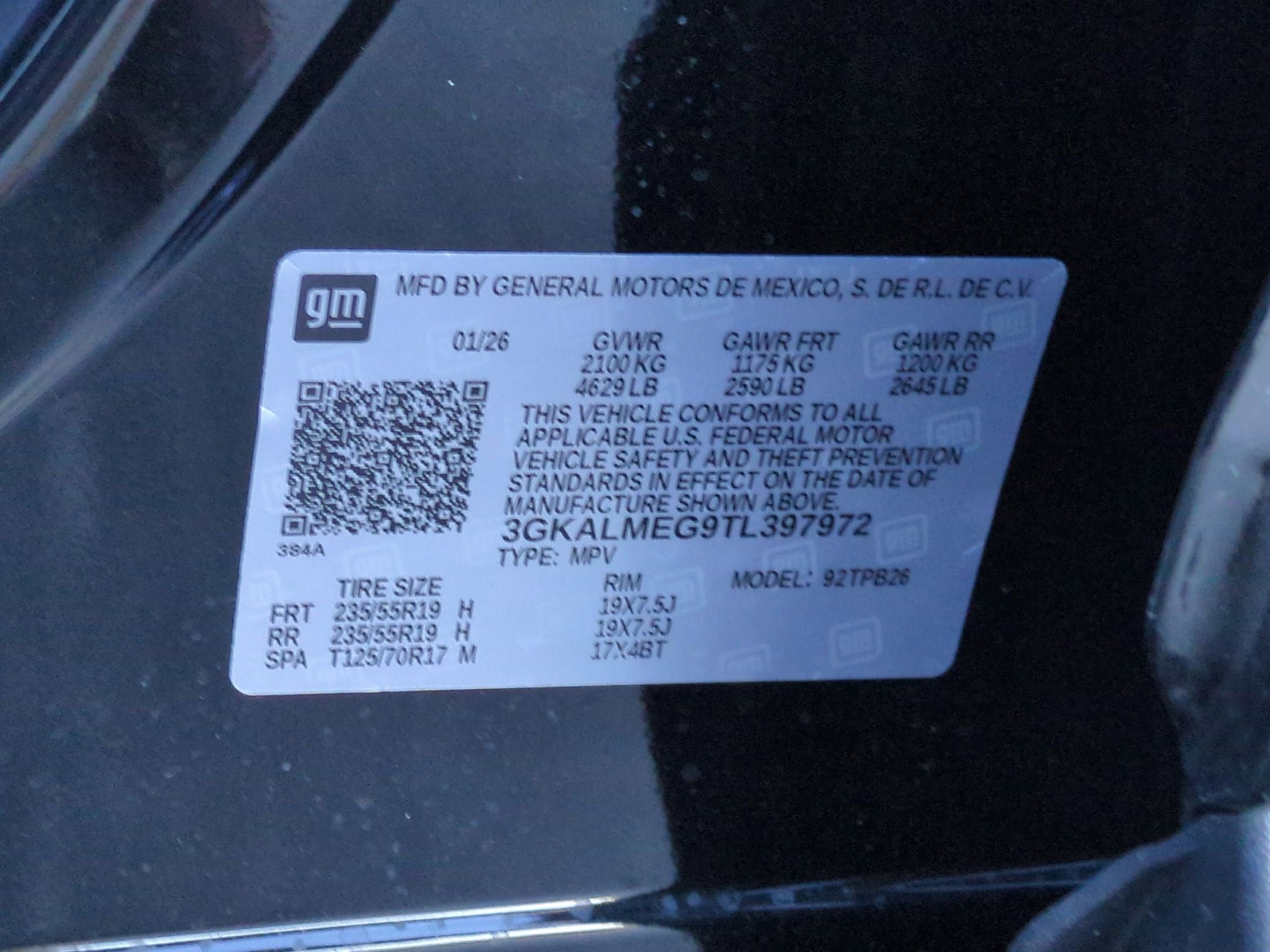 2026 GMC Terrain Elevation