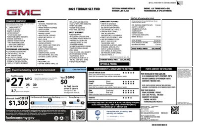 2022 GMC Terrain SLT