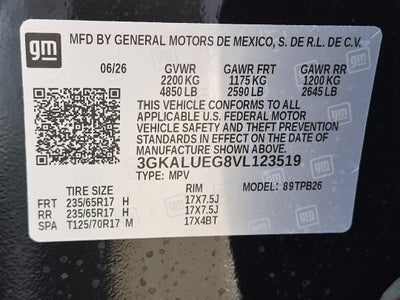 2027 GMC Terrain Elevation