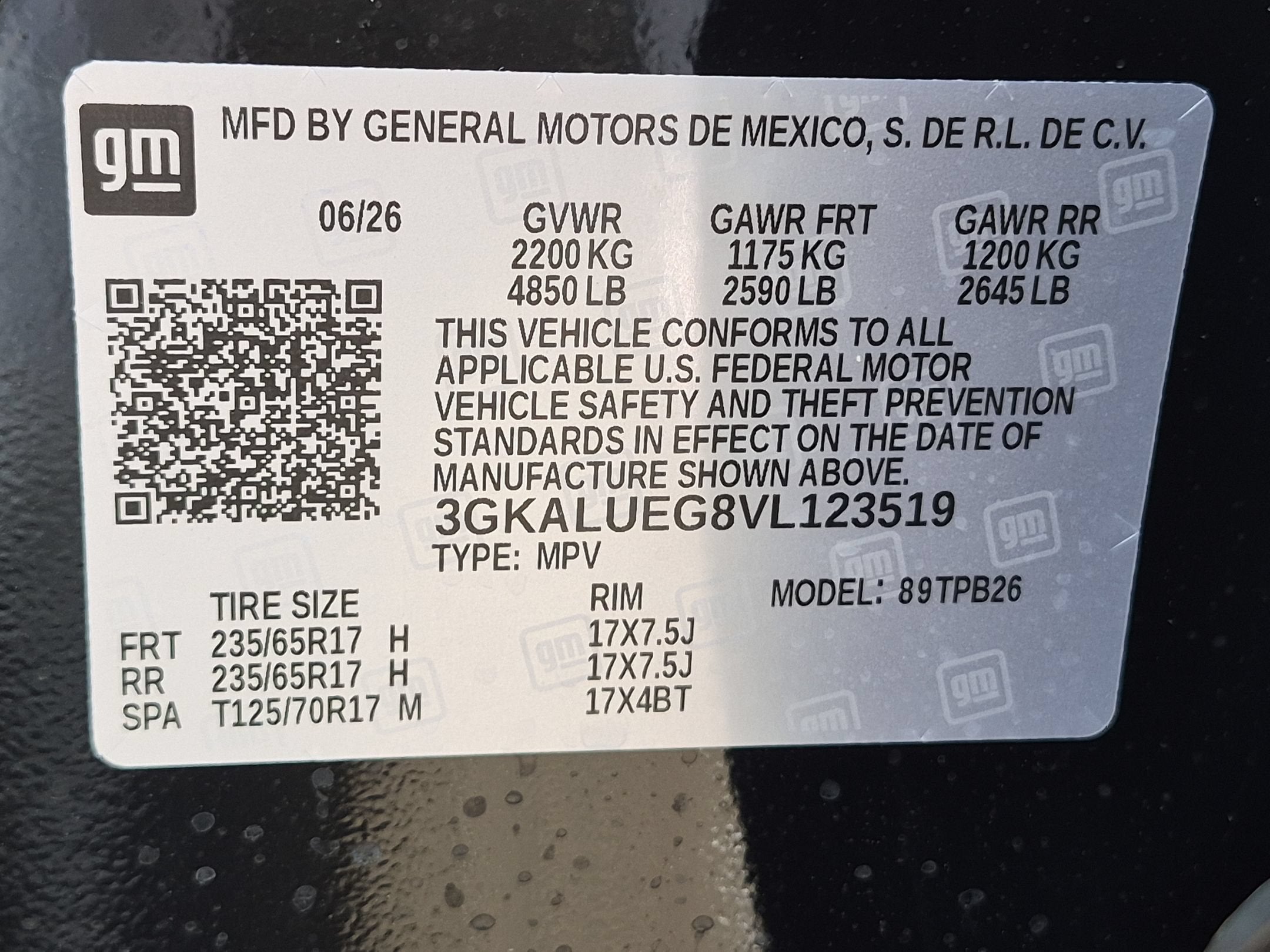 2027 GMC Terrain Elevation