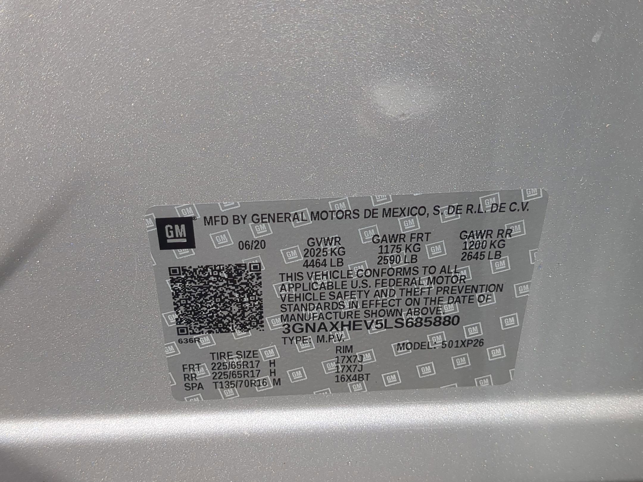 2020 Chevrolet Equinox LS