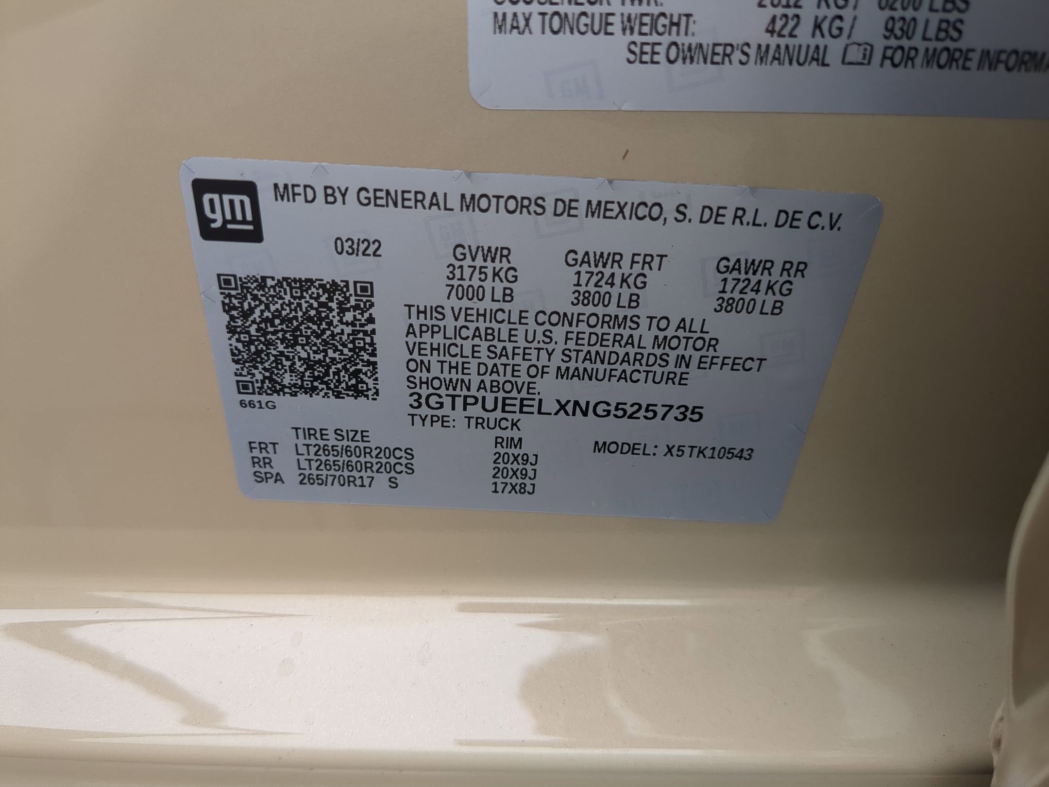 2022 GMC Sierra 1500 AT4