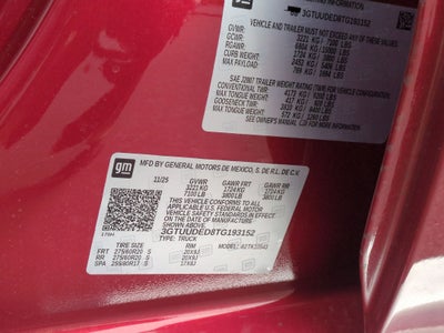 2026 GMC Sierra 1500 SLT