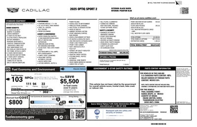 2025 Cadillac OPTIQ Sport 2