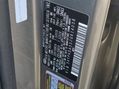 2018 Kia Sorento 3.3L SX