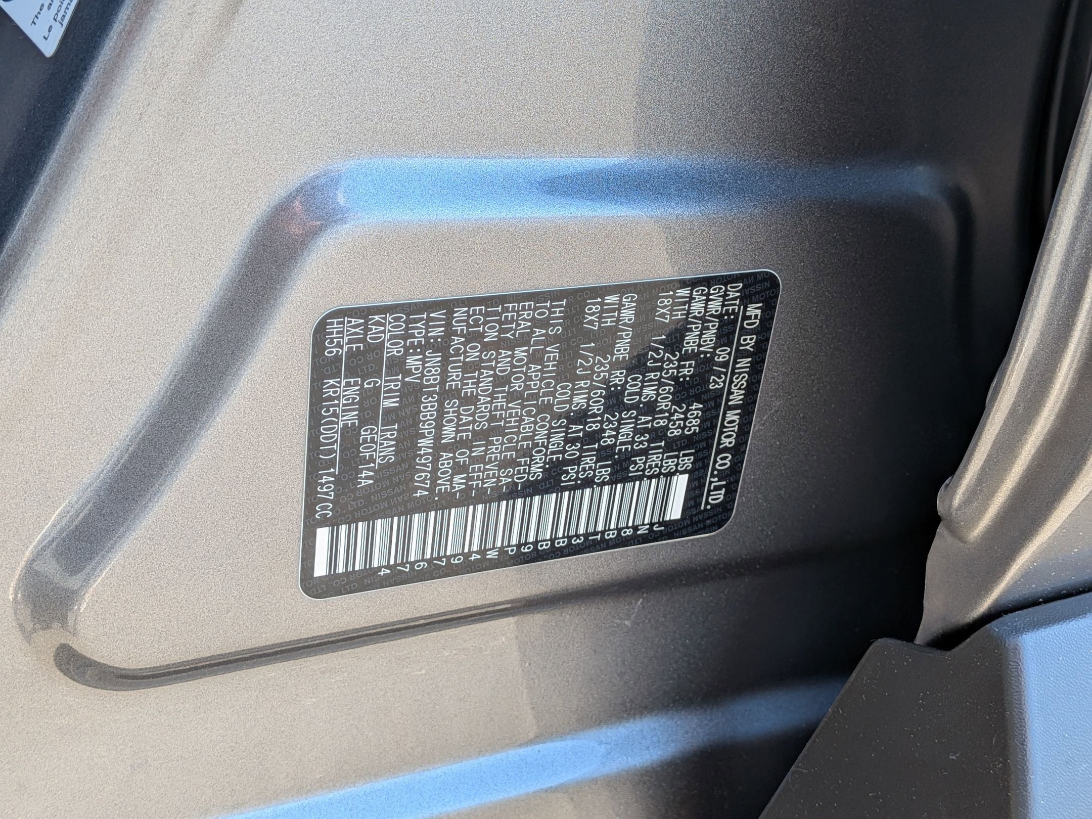 2023 Nissan Rogue SV Intelligent AWD