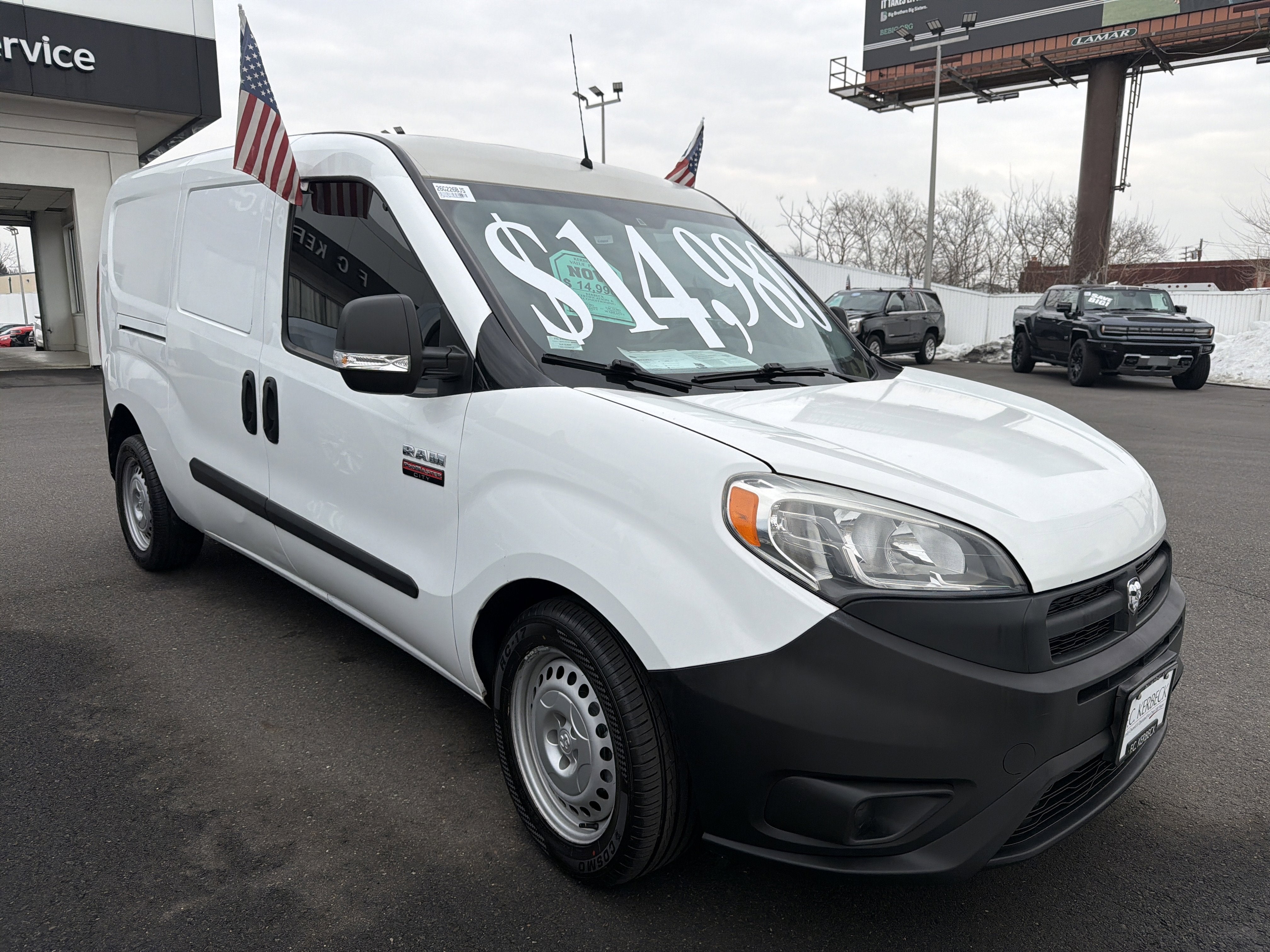 2017 RAM ProMaster City Tradesman Cargo Van